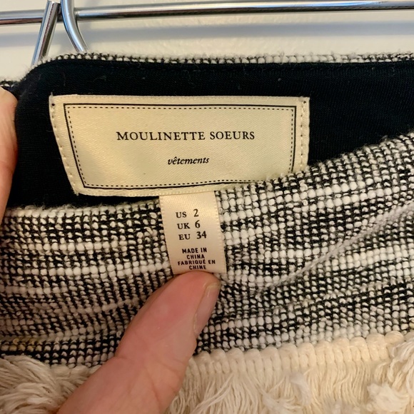 Anthropologie Moulinette Soeurs Erine Fringe Skirt - Picture 4 of 6